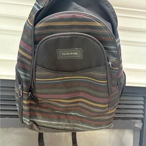 Dakine Multicolor Striped Backpack